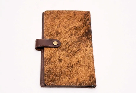 Original billetera en cuero natural