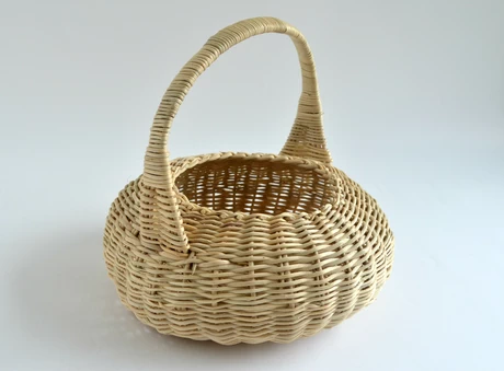 Canastito multiuso tejido en boqui pil-pil