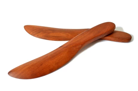 Cuchillo o paleta para aperitivo en raulí nativo