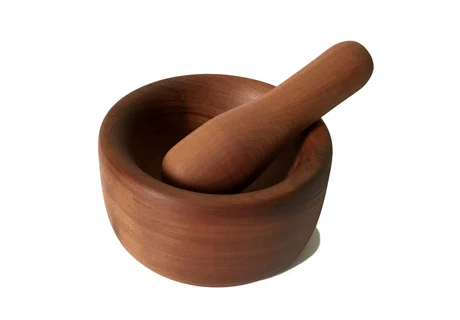 Gran mortero en raulí nativo