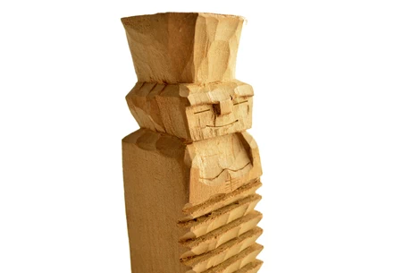 Rehue pequeño, figura sagrada Mapuche