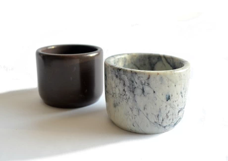 Set salero y pimentero en combarbalita