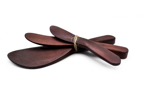 Set 3 cuchillos - paletas madera alerce