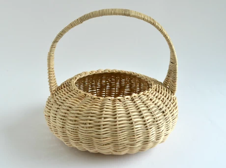 Canastito multiuso tejido en boqui pil-pil