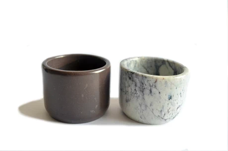 Set salero y pimentero en combarbalita