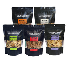 Pack 5 Bolsas Chips#3 150g - Roble, Manzano, Nogal, Haya, Cerezo