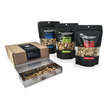 Pack regalo caja ahumadora + 3 Bolsas Chips #3 de 150G