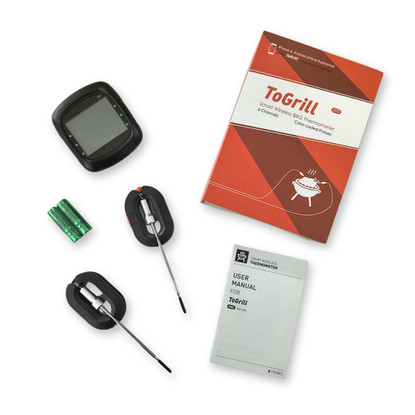 Termómetro BBQ Pro Bluetooth con alarma