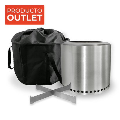 Brasero sin humo Bigflame 37 con bolso y base - OUTLET
