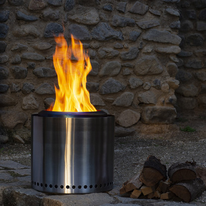 Brasero sin humo Bigflame 37 con bolso y base - OUTLET