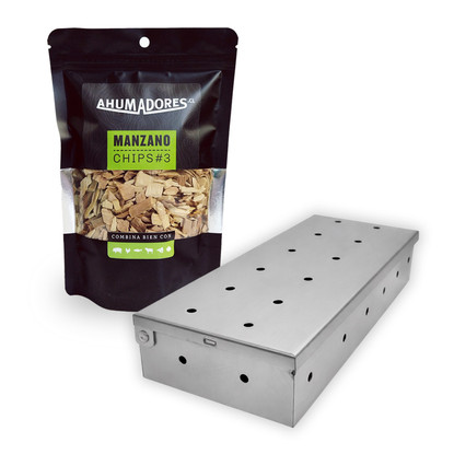 Pack Caja Ahumadora + 1 Bolsa Chip#3 150gramos