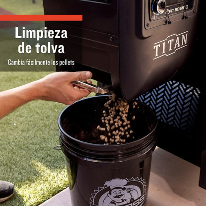 Ahumador a Pellet PB1600 Competition Titan