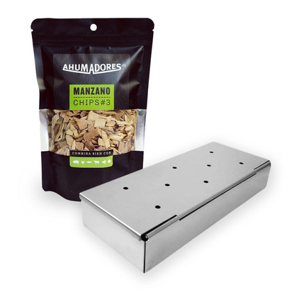 Pack Caja Ahumadora + 1 Bolsa Chip#3 150gramos