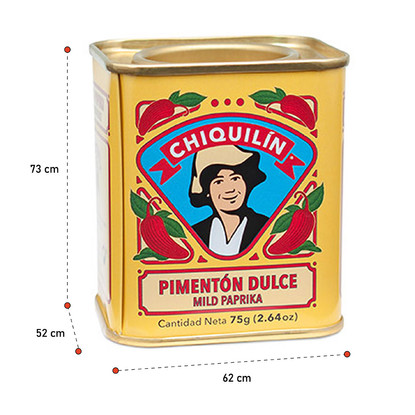  PIMENTÓN POLVO DULCE CHIQUILIN 75gr 