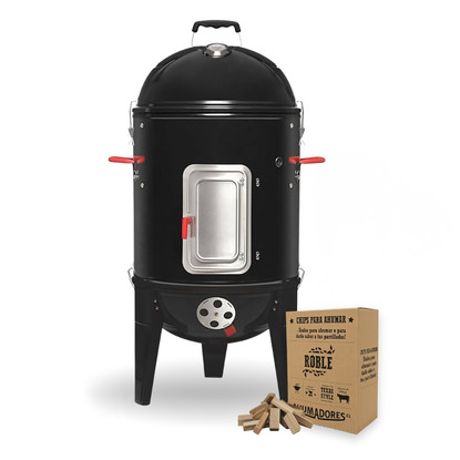 Ahumador y parrilla 3 en 1 diámetro 44 cm 