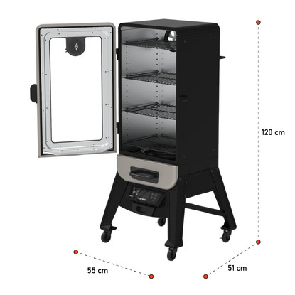 Ahumador Pit Boss Vertical  Serie 3 + Cobertor