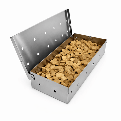 Pack regalo caja ahumadora + 3 Bolsas Chips #3 de 150G + Termómetro plegable