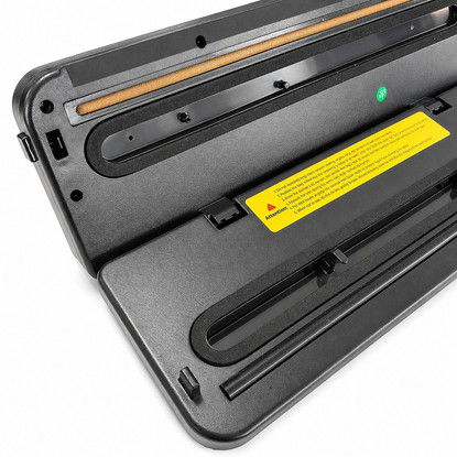 Selladora al vacío con cortador de bolsa + 3 Rollos 22cm X 5mt