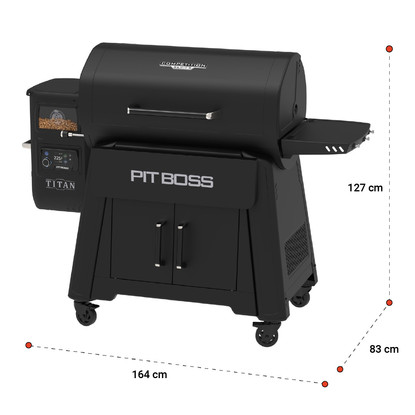 Ahumador a Pellet PB1600 Competition Titan