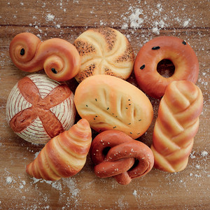 Sensory play stones Breads of the World