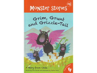  Grim, Grunt and Grizzle-Tail (Monster Stories) 