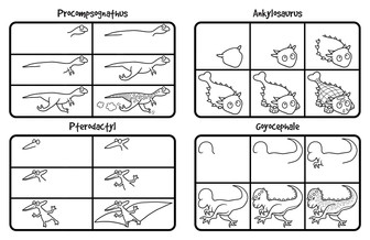 How to Draw 101 Dinosaurs