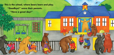 Bear's school day 