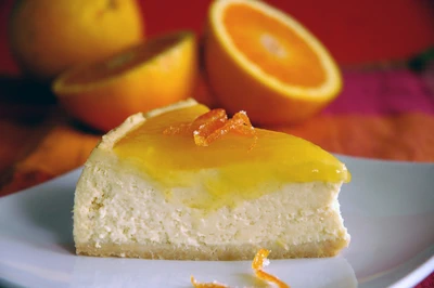 Cheesecake Naranja Jengibre