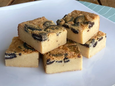 Fudge Blondie de Oreo