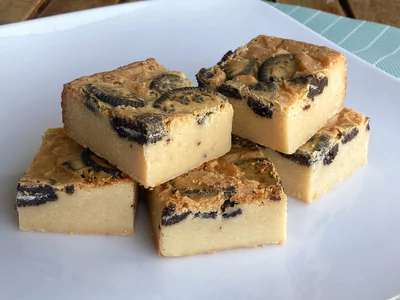 Fudge Blondie de Oreo