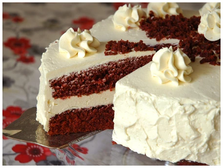 Torta Red Velvet - vista alternativa