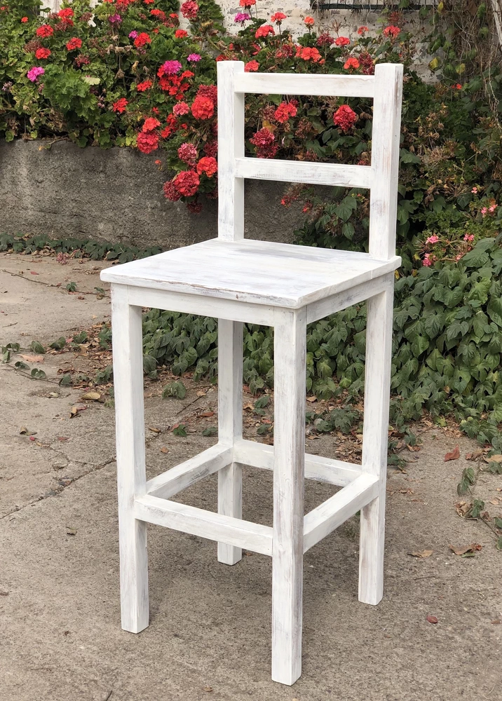 Piso bar de madera de pallets reciclados - vista alternativa
