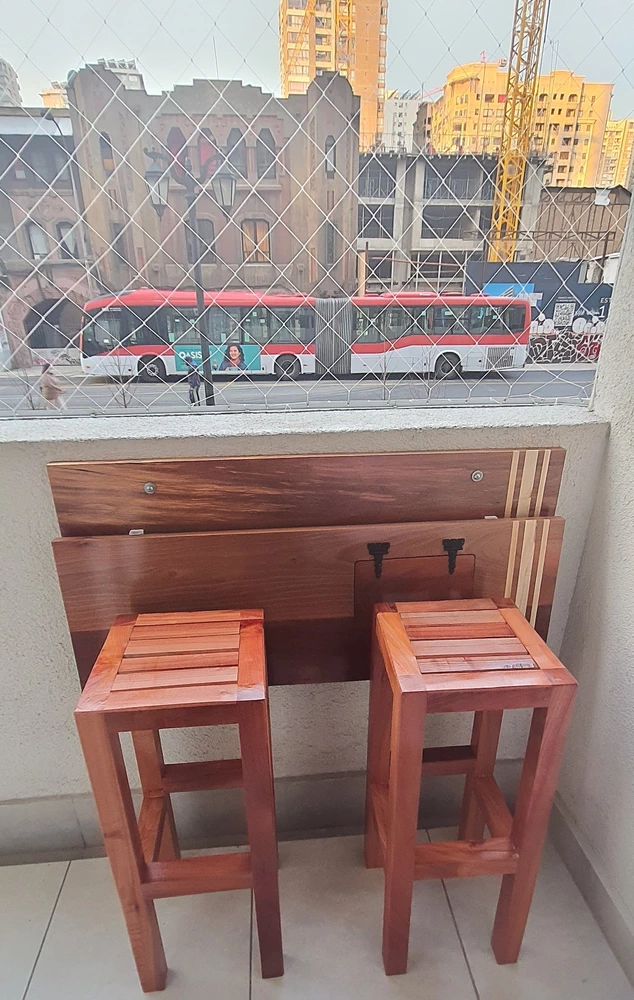 Piso de madera de raulí
