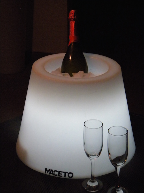 Macetero pequeño con luz Cala - vista alternativa