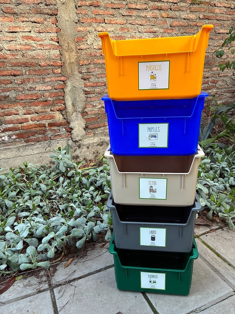 Kit de contenedores para reciclaje - vista alternativa