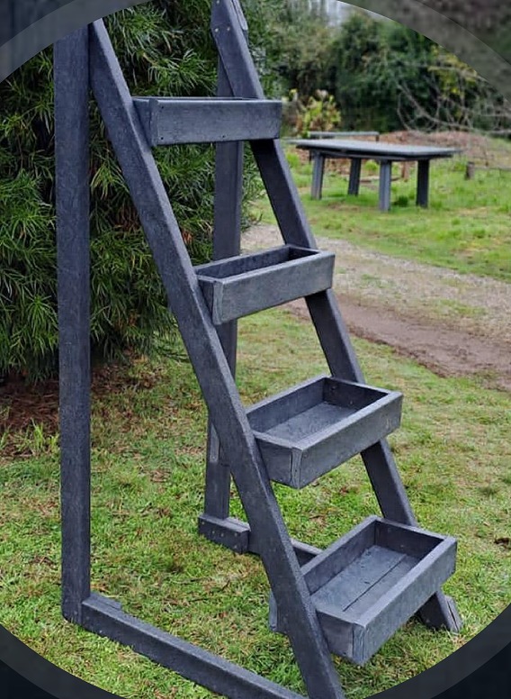 Jardinera vertical de ecotabla - vista alternativa
