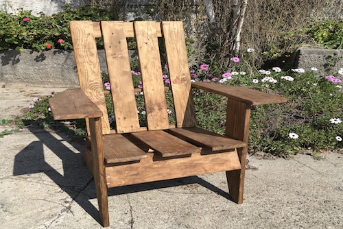 Sitial de pallet 
