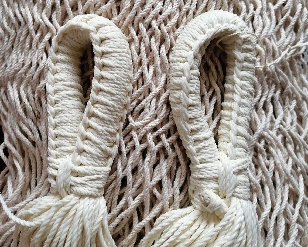 Hamaca de algodón modelo Crochet - vista alternativa