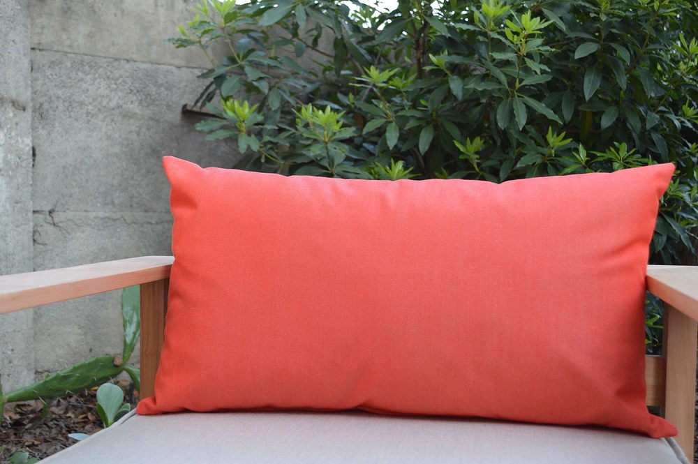 Cojín decorativo de exterior premium de 70 por 35 cm