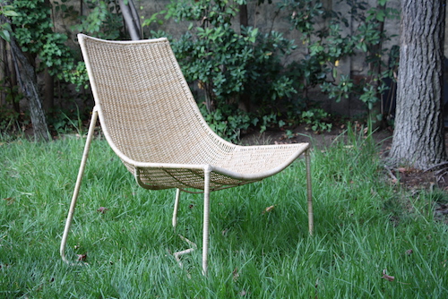 Silla de mimbre modelo Bandurria - vista alternativa