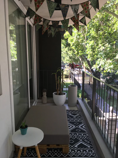 Terraza para meditar