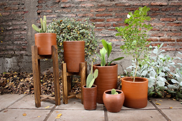 Portamacetero de madera de pallets reciclados
