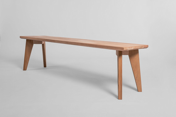 Banca de madera de lenga escandinava