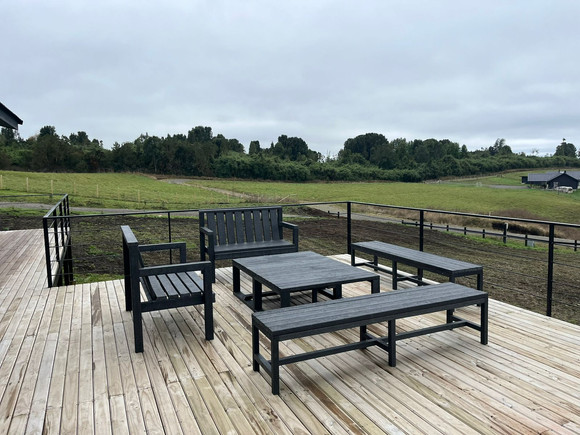 Banca K doble de ecotabla