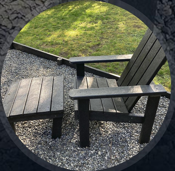 Apoya pies para silla de ecotabla