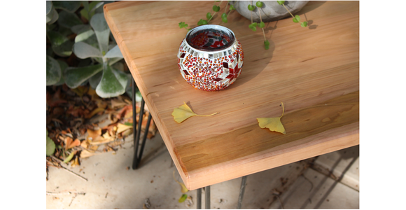 Mesa de centro rectangular en madera de lenga