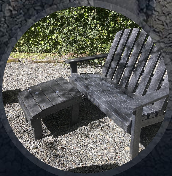 Apoya pies para silla de ecotabla