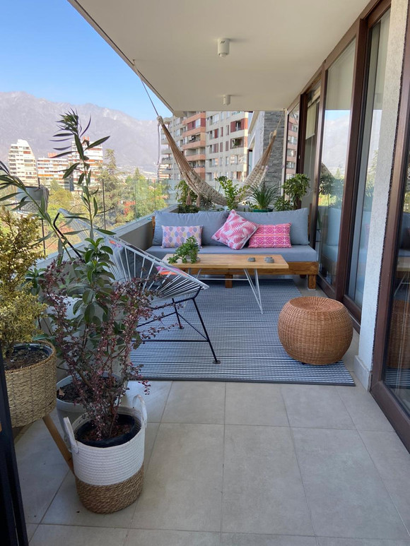 Living + sector individual con hamaca
