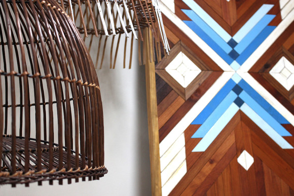 Cuadro de madera reciclada a medida