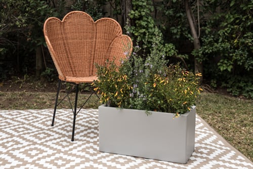 Jardinera autorregante modelo Frankfurt